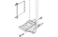 Inserter/Extractor Handle Type IEL, Black, Top, 100 Pieces