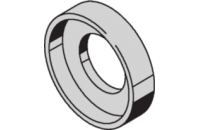 Plastic Washer for M6, Qty = 100pcs