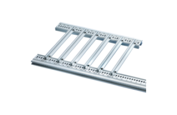 Guide Rail Accessories for Heavy PCBs, Extra Strong, Aluminium, 2 mm, 340 mm