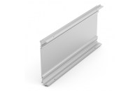 Frame Type Plug-In Unit Extruded Side Panel, screw-on option, 3 U, 220 mm, Symmetrical