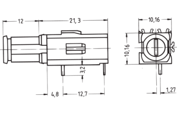 Fuse Holder, Long Type